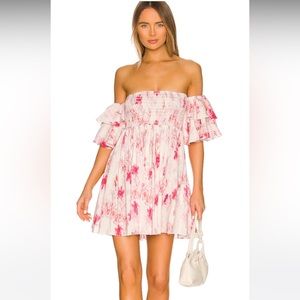 MISA off the shoulder dress
